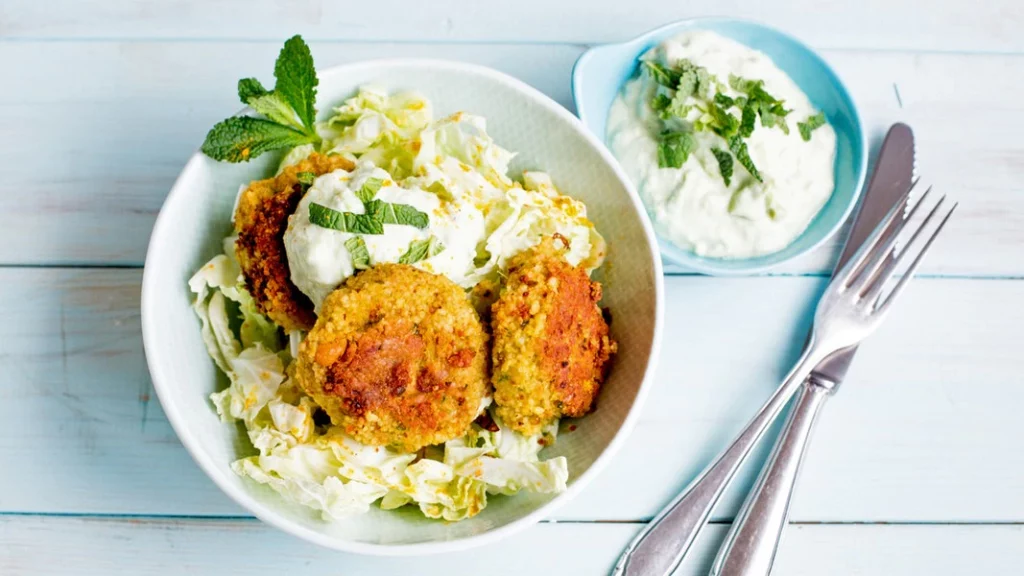 Falafel mit Avocado-Creme Arthrose